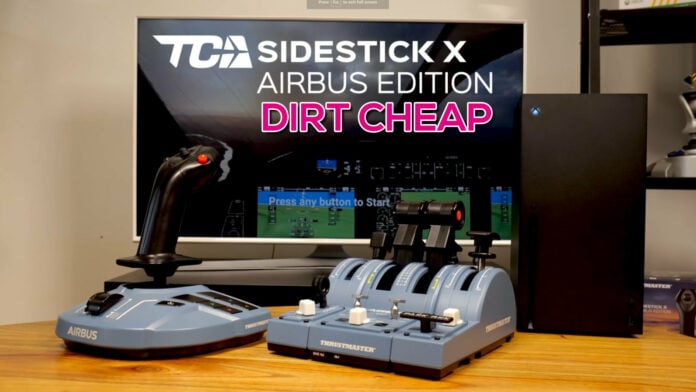 Thrustmaster TCA Captain Pack X Airbus Edition falls to near its best price ever.
