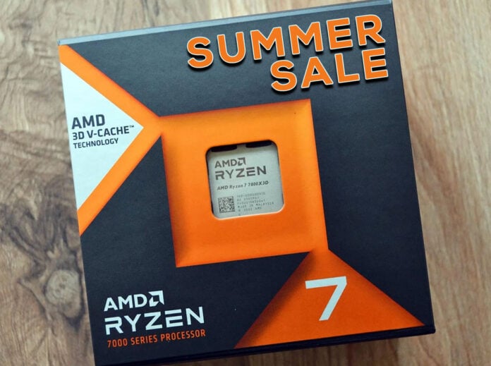 AMD Ryzen 7 7800X3D - Summer Sale