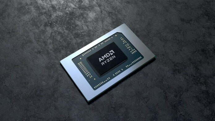 AMD Ryzen 7000 mobile chip.