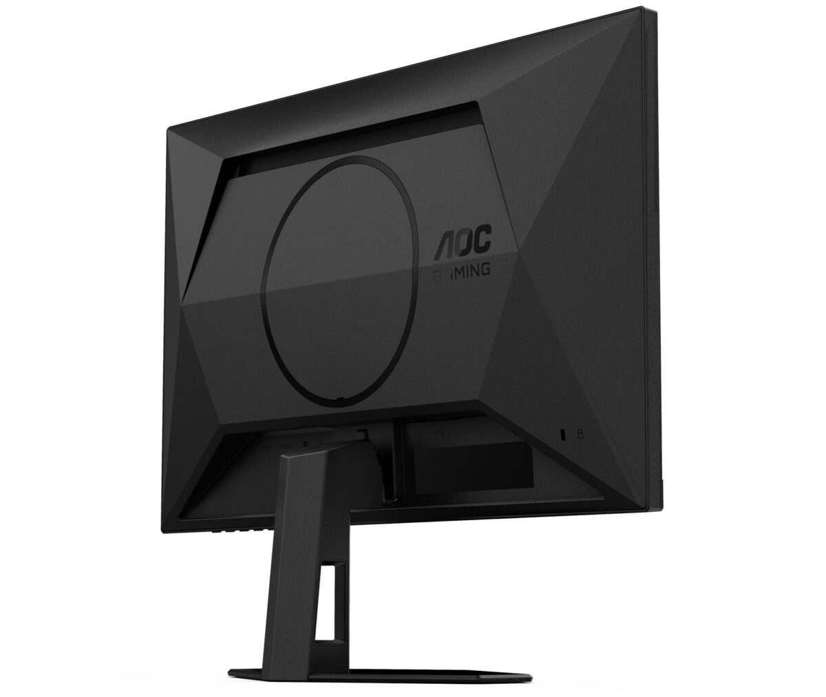 AOC 24G4XE gaming monitor back.