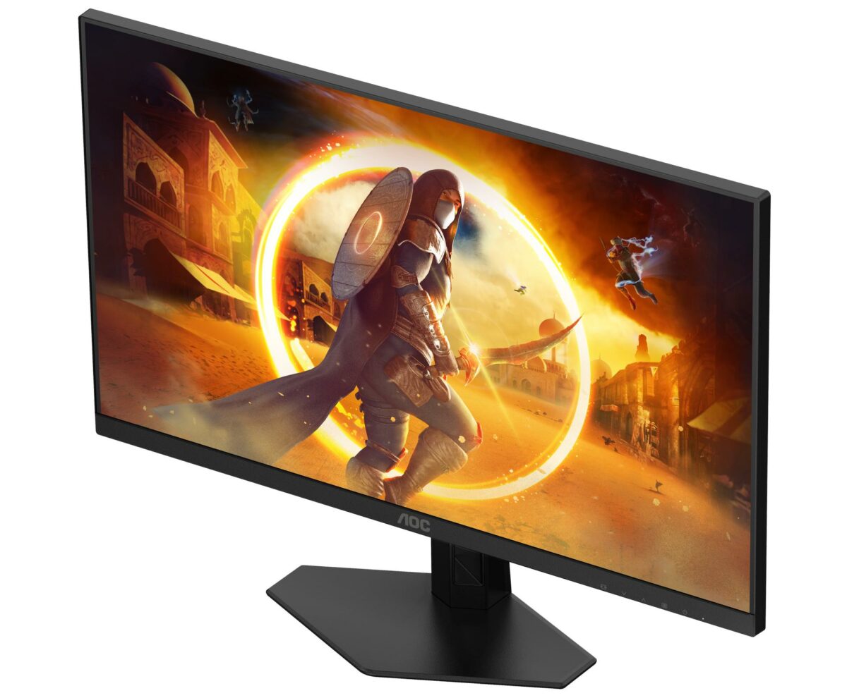 AOC 24G4XE monitor.