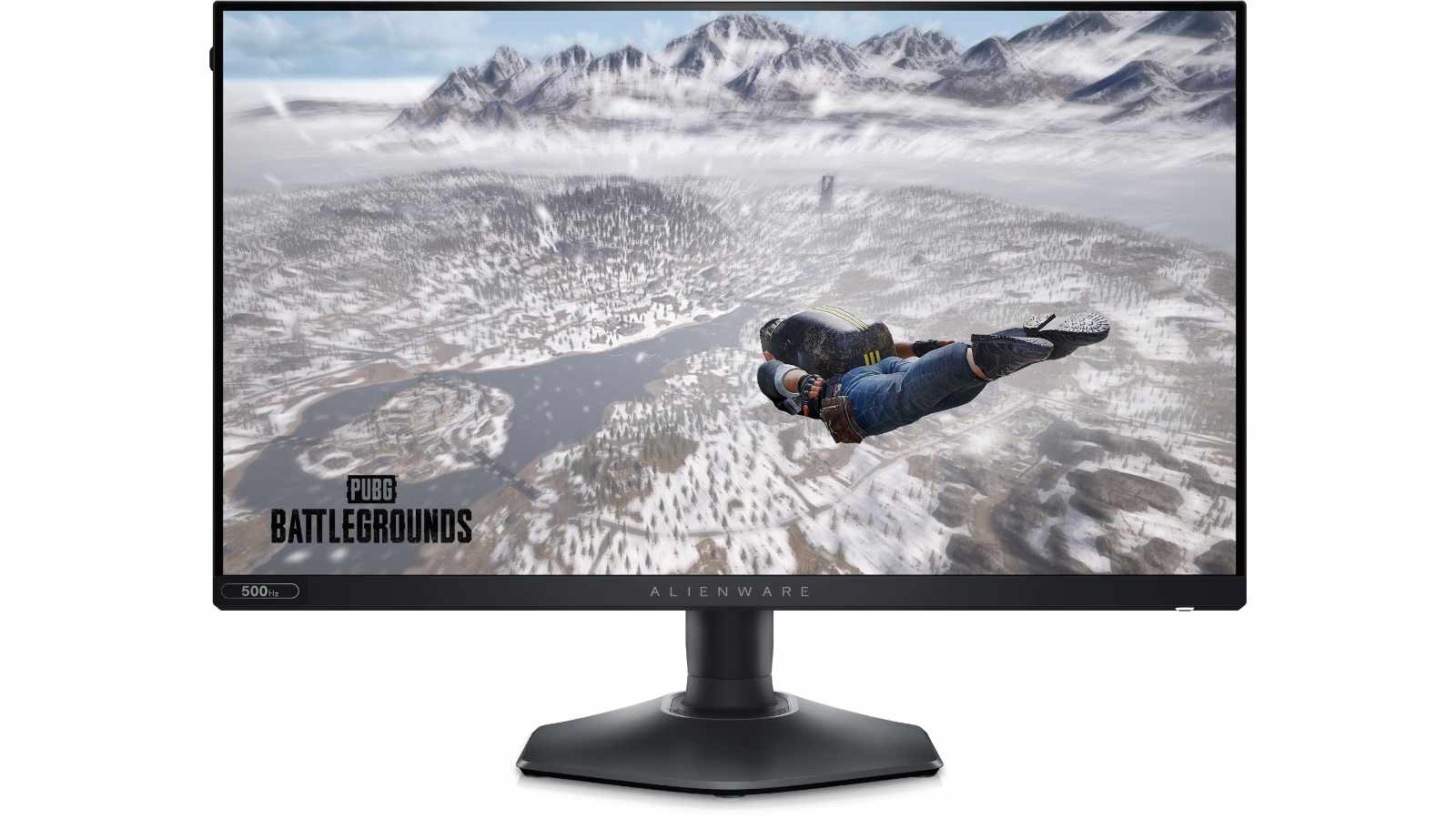 Alienware AW2524HF gaming monitor product photo against a white background.