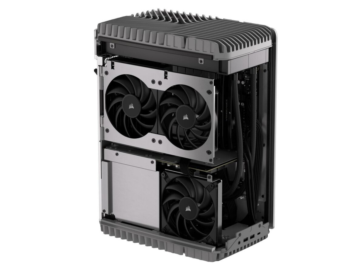 Corsair One i500 PC cooling.