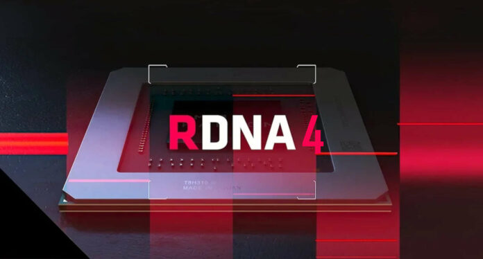 Fake AMD RDNA 4 Logo.