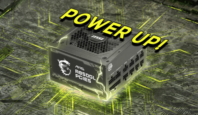MSI MAG A850GL - Power Up!