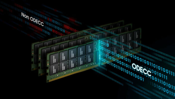 Samsung DDR5 RAM.