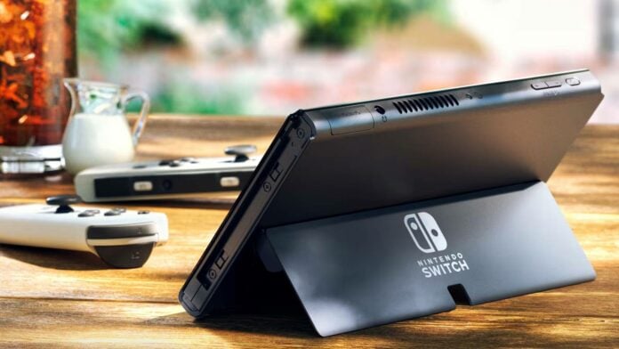 Nintendo Switch OLED. Image: Nintendo