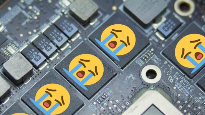 GPU VRAM with crying emojis.