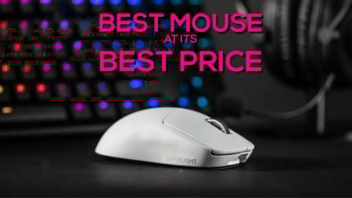 Logitech G Pro X Superlight has fallen to its best price yet.