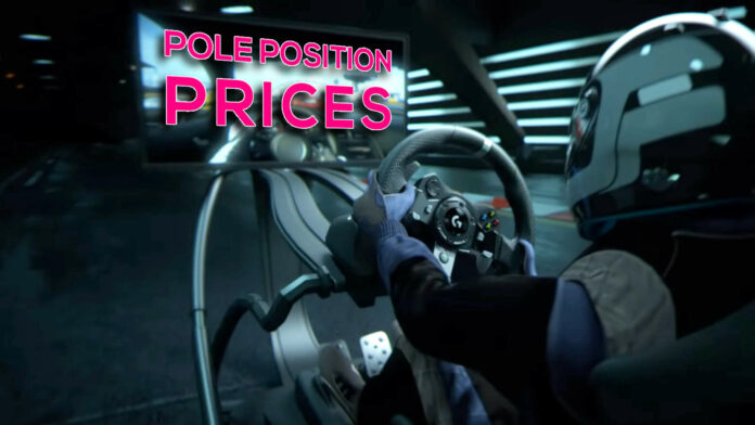 Logitech steering wheels currently sport pole position prices with discounts.