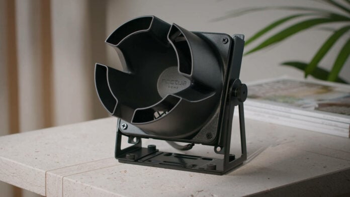 Noctua Home fan with the air amplifier attachment.