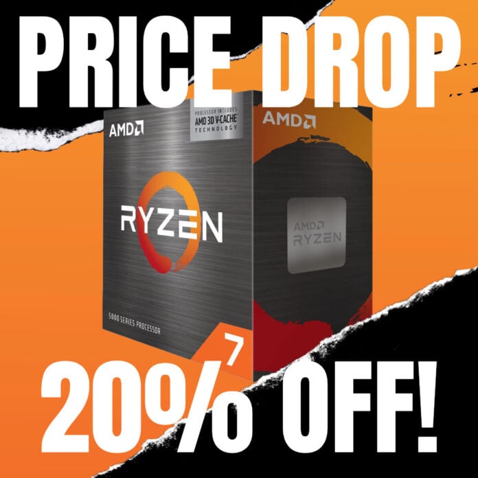 AMD Ryzen 7 5700X3D - Price Drop
