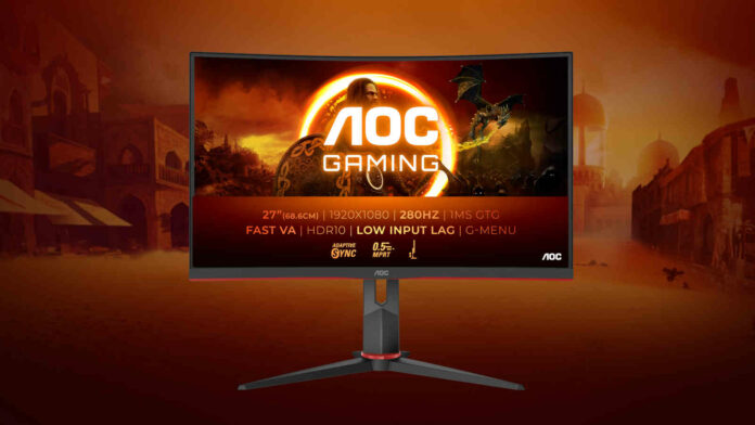 AOC C27G2Z3 monitor.