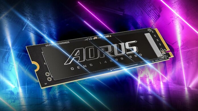 Gigabyte Aorus Gen5 14000 SSD.