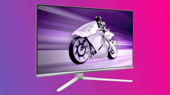 Philips Evnia 32M2N8800 QD-OLED monitor.