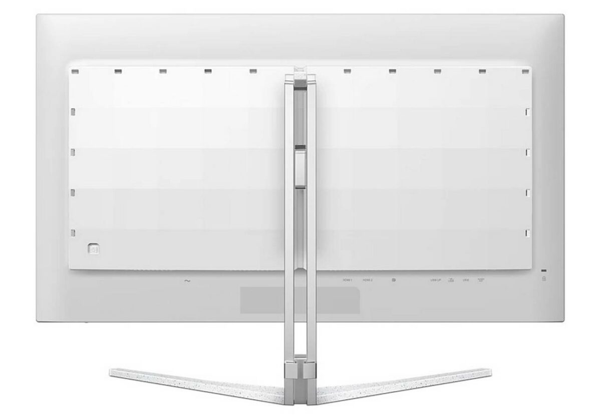 Philips Evnia 32M2N8800 QD-OLED monitor rear.