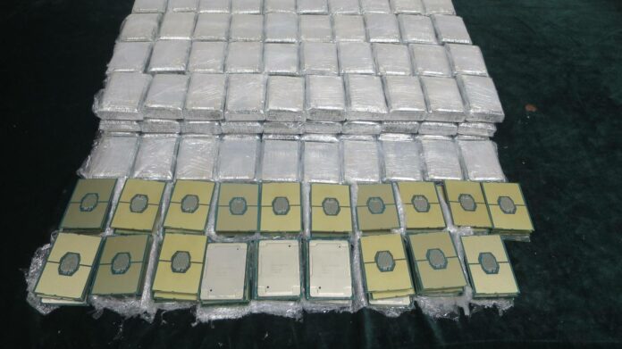 Smuggled CPUs.