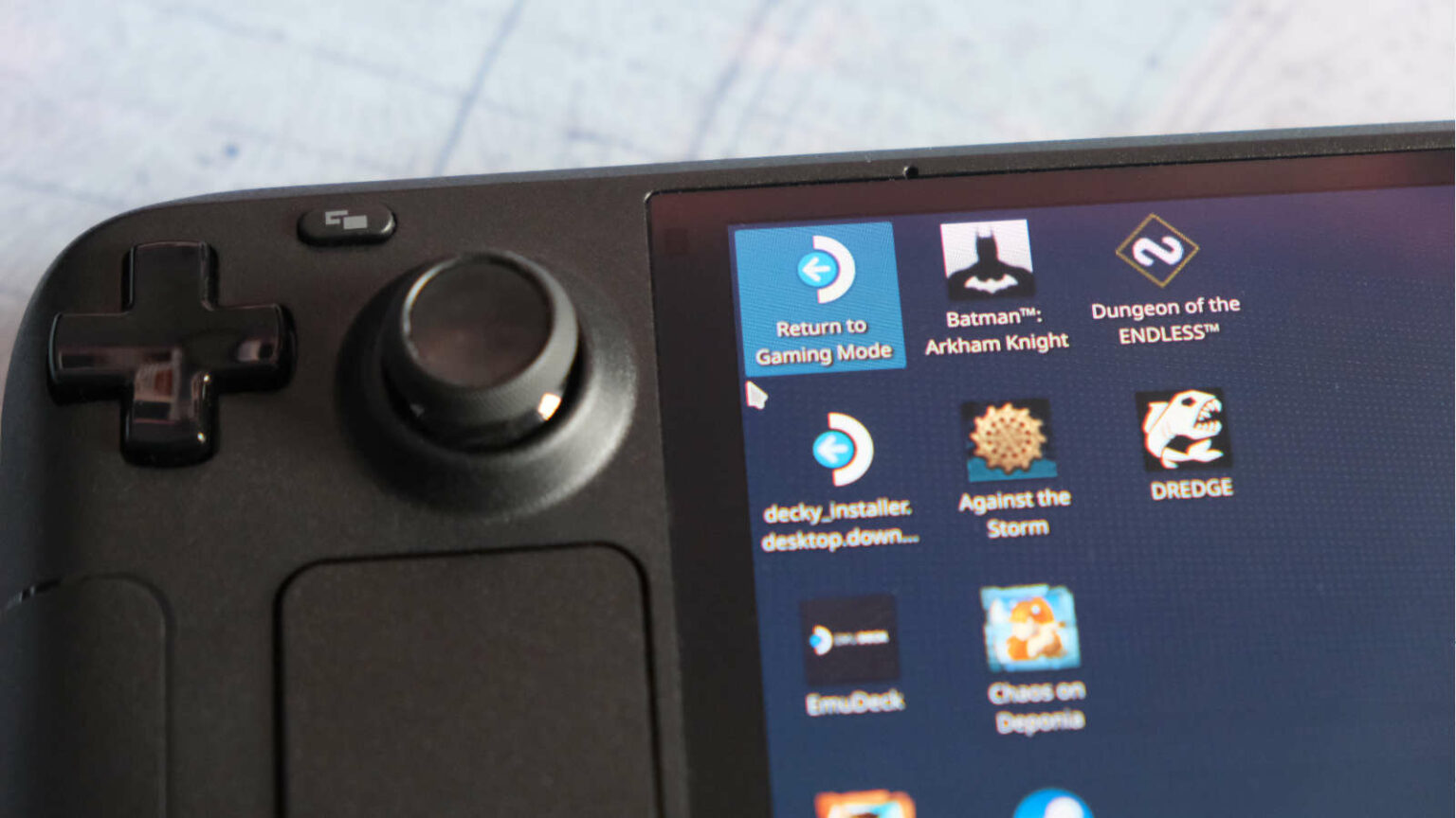 How to enter desktop mode on Steam Deck