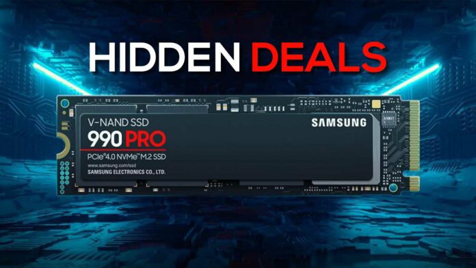 Samsung 990 Pro SSD has hidden deals that you could very easily miss.