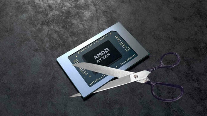 AMD Ryzen mobile processor.