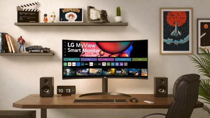 LG MyView Smart Monitor 34SR65QC.