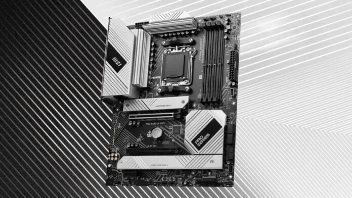 MSI Pro B650-A WiFi.
