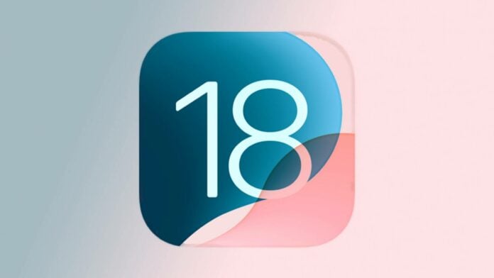 iOS 18 logo.