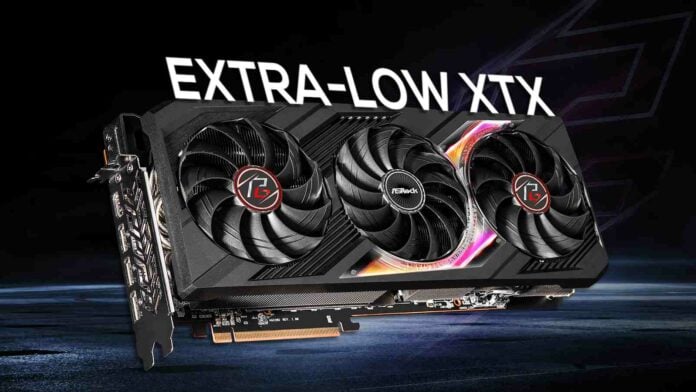 ASRock Radeon RX 7900 XTX Phantom Gaming graphics card with 