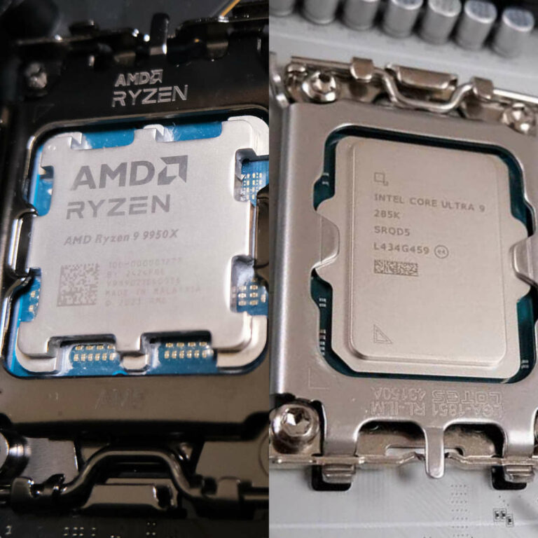 Intel Core Ultra 9 285K vs. AMD Ryzen 9 9950X | Club386