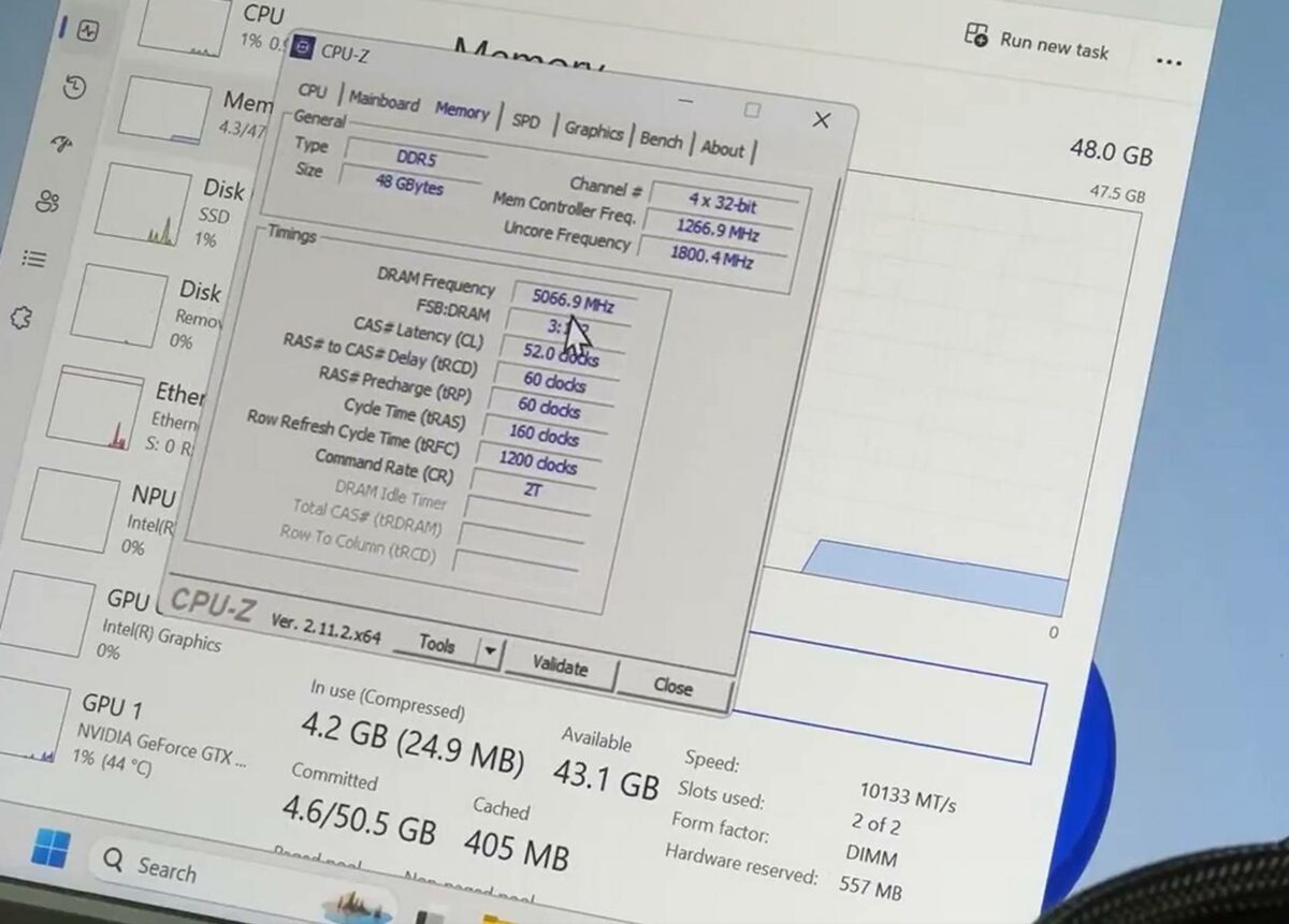 ASRock Z890 Taichi OCF memory support.