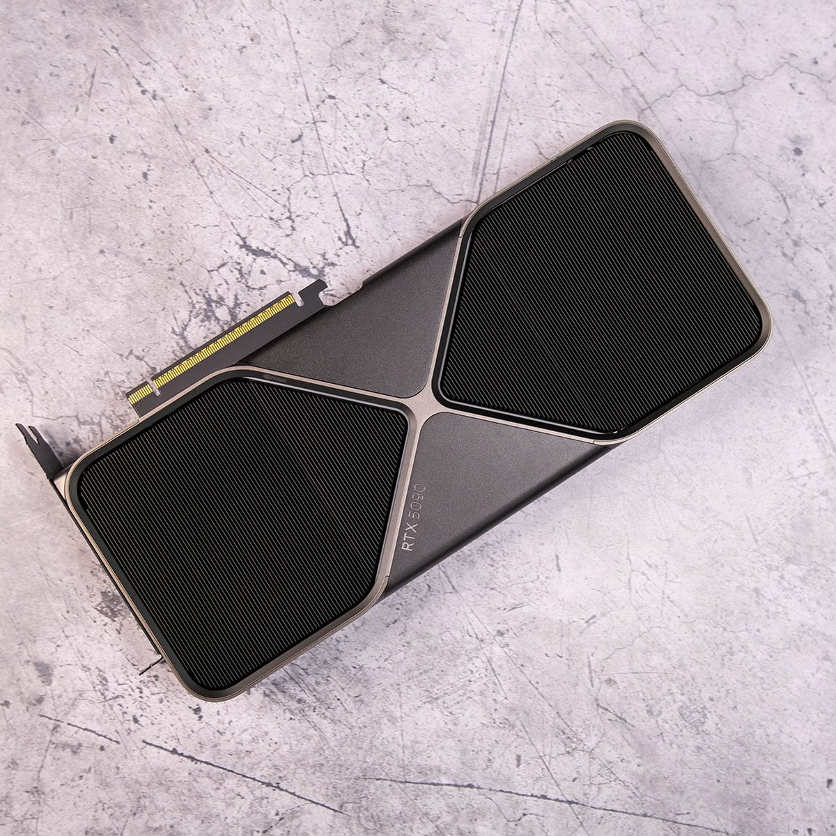 GeForce RTX 5090 Founders Edition fin stack.