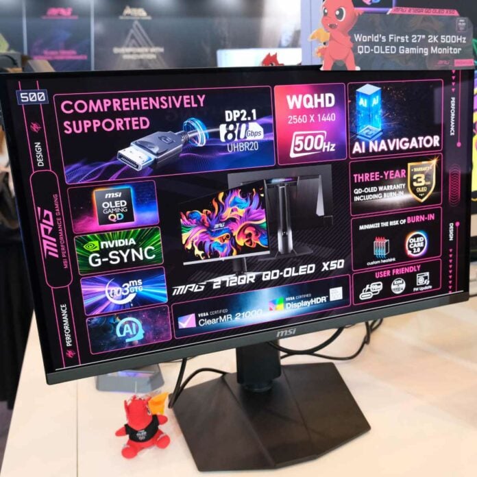 Hands on with MSI's new gaming monitors from Mini LED to QD-OLED | Club386