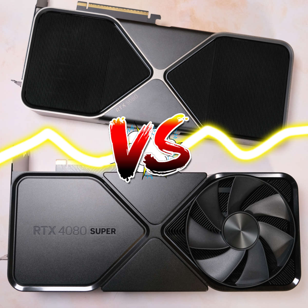 Nvidia GeForce RTX 5080 vs. GeForce RTX 4080 Super