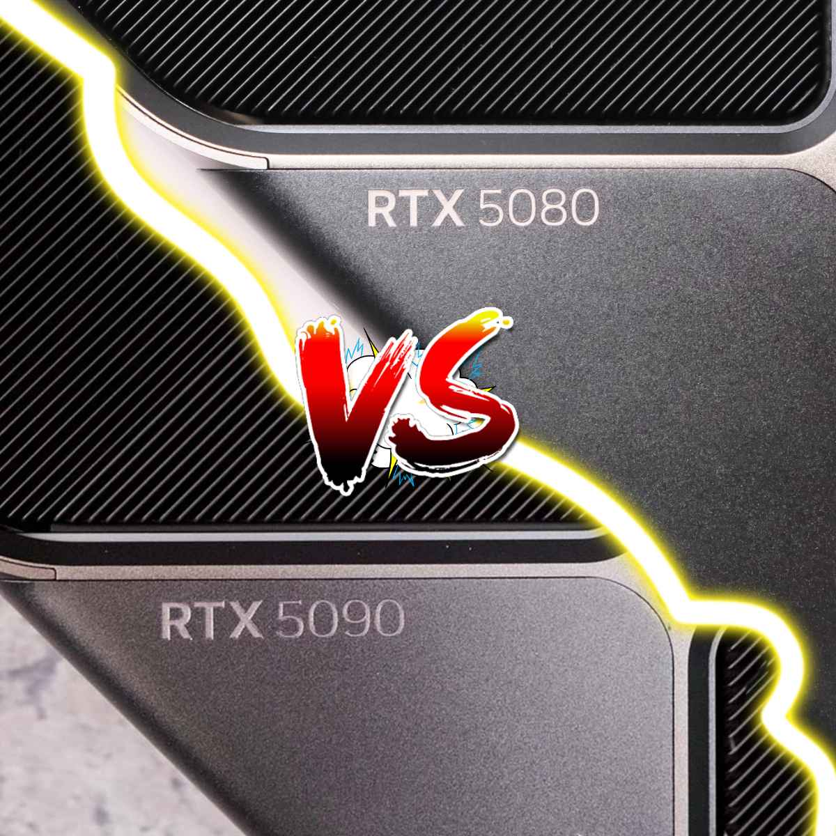 Nvidia GeForce RTX 5080 vs. GeForce RTX 5090