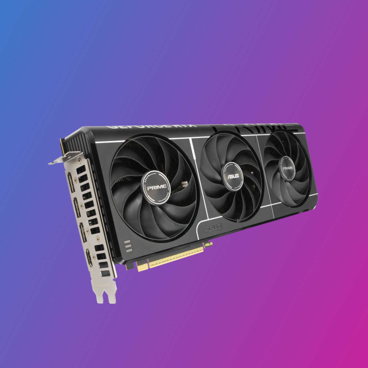 Asus Nvidia RTX 5070 Ti graphics card.