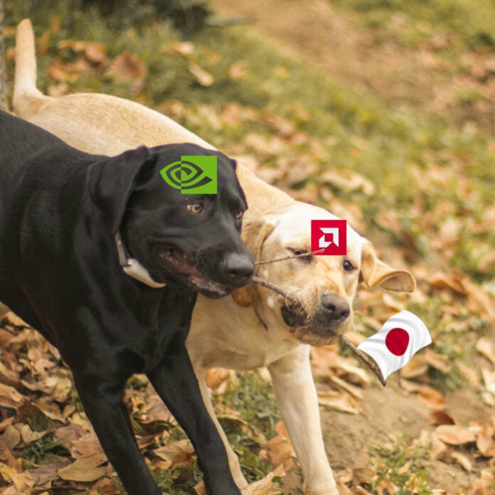 AMD and Nvidia fight over Japan.