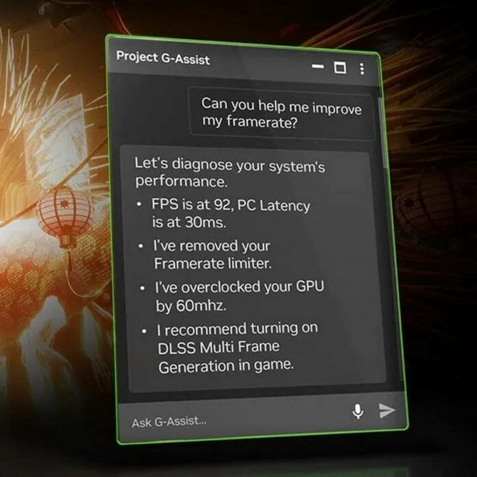 Nvidia G-Assist.