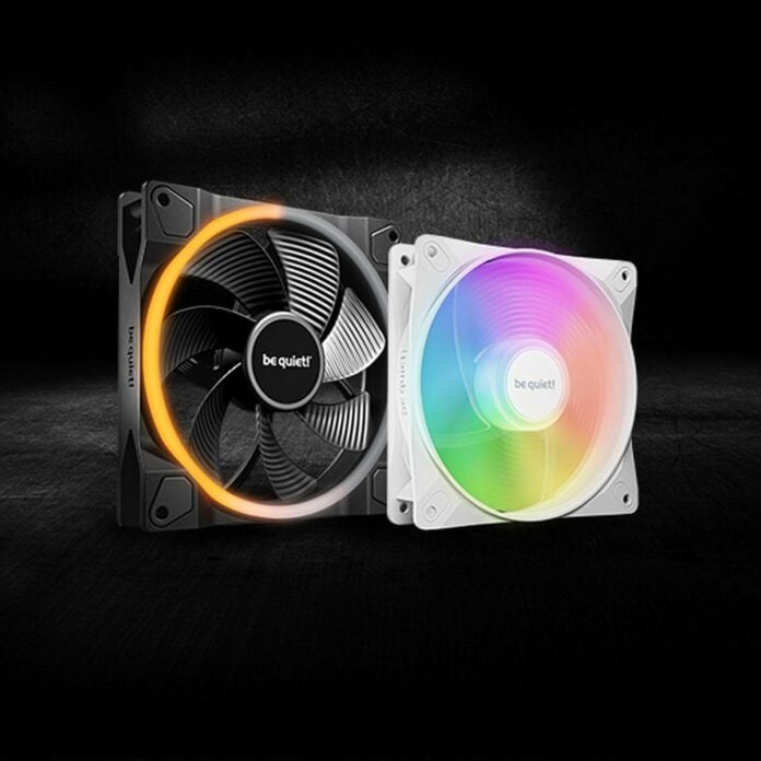 be quiet! Light Wings Reverse-Flow fans.