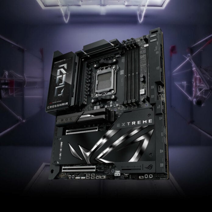 Asus ROG Crosshair X870E Extreme.