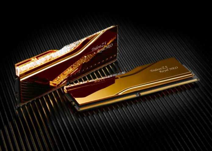 G.Skill Trident Z5 Royal Neo 2x64GB DDR5-8000 kit.
