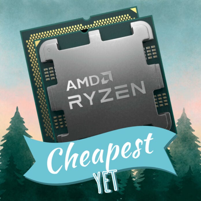 AMD Ryzen 5 8500G floating above a banner that reads 