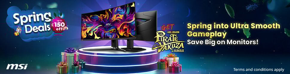 MSI Spring Deals - Spring into Ultra Smooth Gameplay
