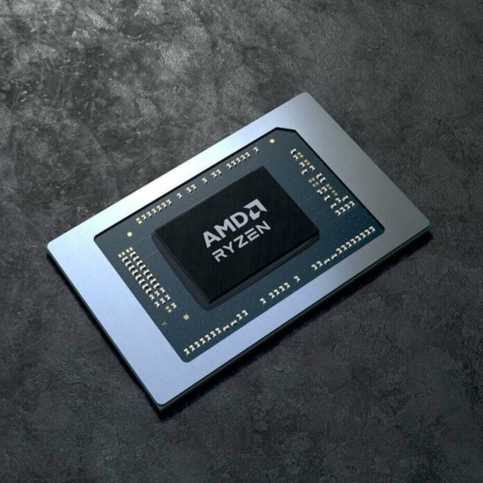 AMD Ryzen chip.