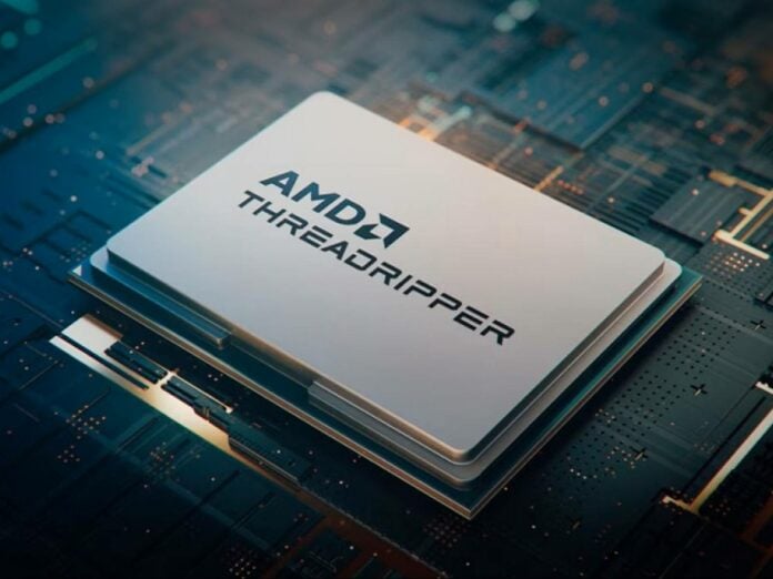 AMD Threadripper CPU.