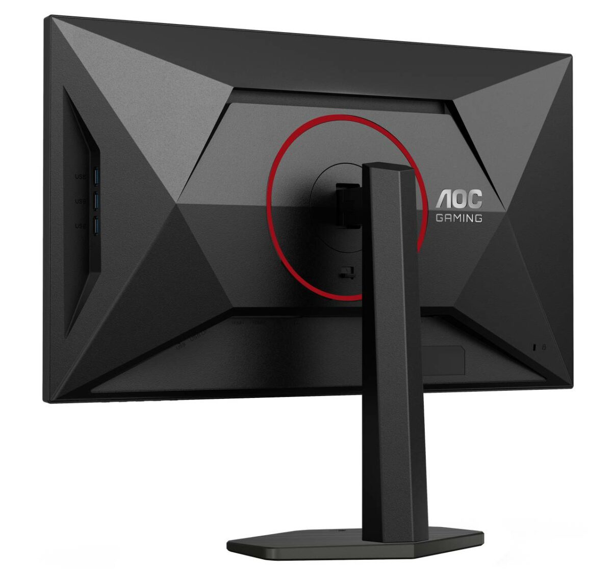 AOC U27G4R rear.