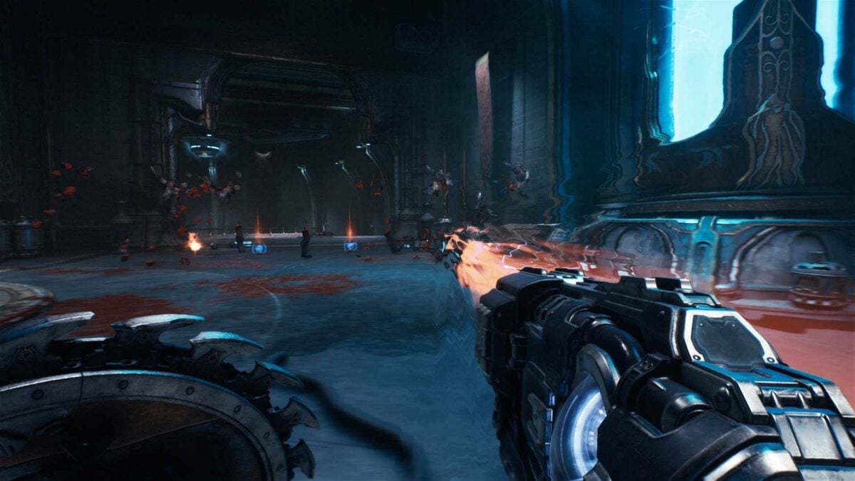 The Slayer blows enemies into chunks in Doom: The Dark Ages.