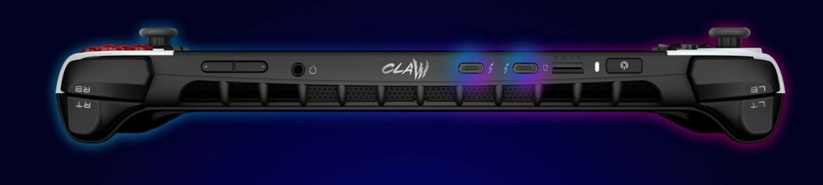 MSI Claw 8 AI+ Polar Tempest Edition IO.