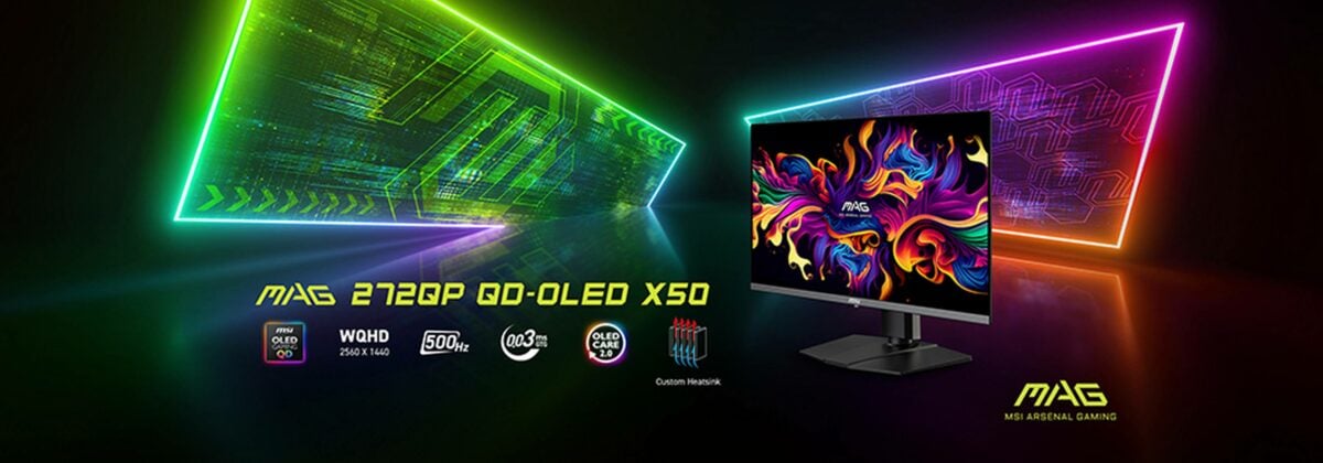 MSI MAG 272QP QD-OLED X50.