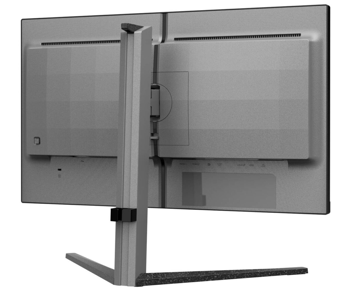 Philips 25M2N5200U 390Hz gaming monitor rear.