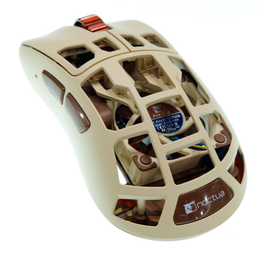 Pulsar Feinman Noctua Edition gaming mouse.